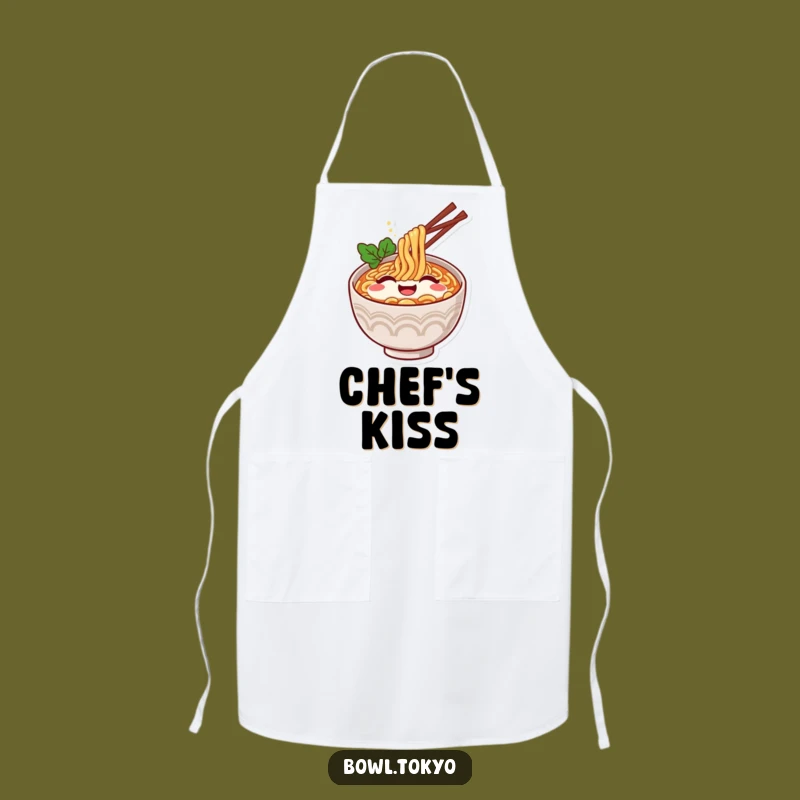 Funny Ramen Chef's Sigh Apron: Hilarious Kitchen Wear for Happy Cooks