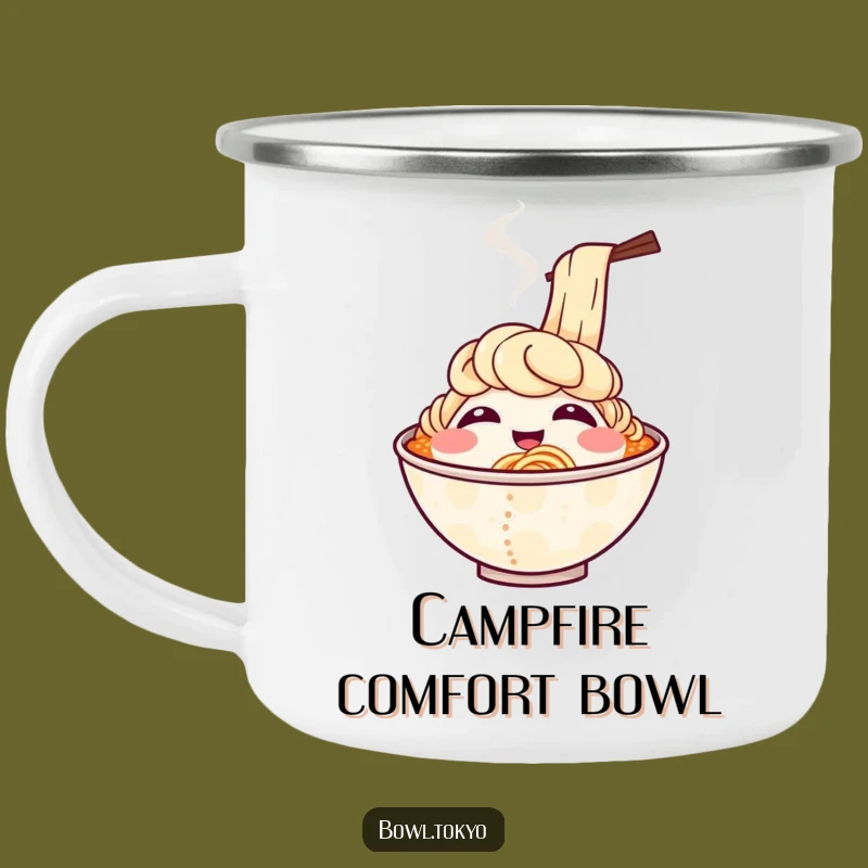 Durable Funny Steamy Ramen Mug - Enjoy Laughs on Your Adventures!