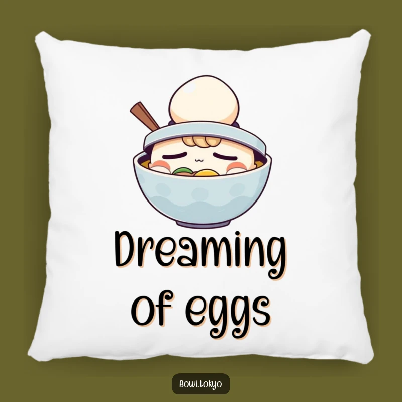 Funny Ramen Sleepy Egg Hat Pillow: Comfy Cushion for Sweet Dreams
