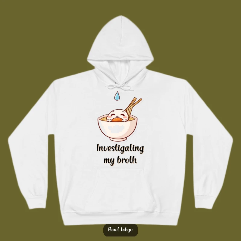 Funny Curious Ramen Hoodie: Cozy Comfort for the Inquisitive Soul