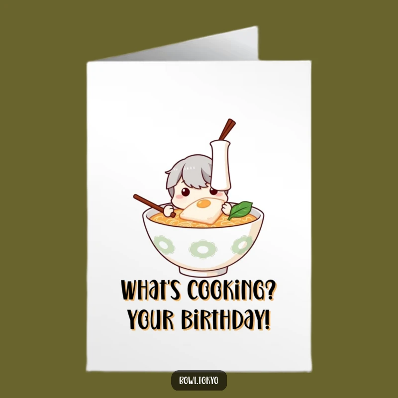 Free Printable Ramen Birthday Card - Curious Kamaboko Discovery Downloadable Gift