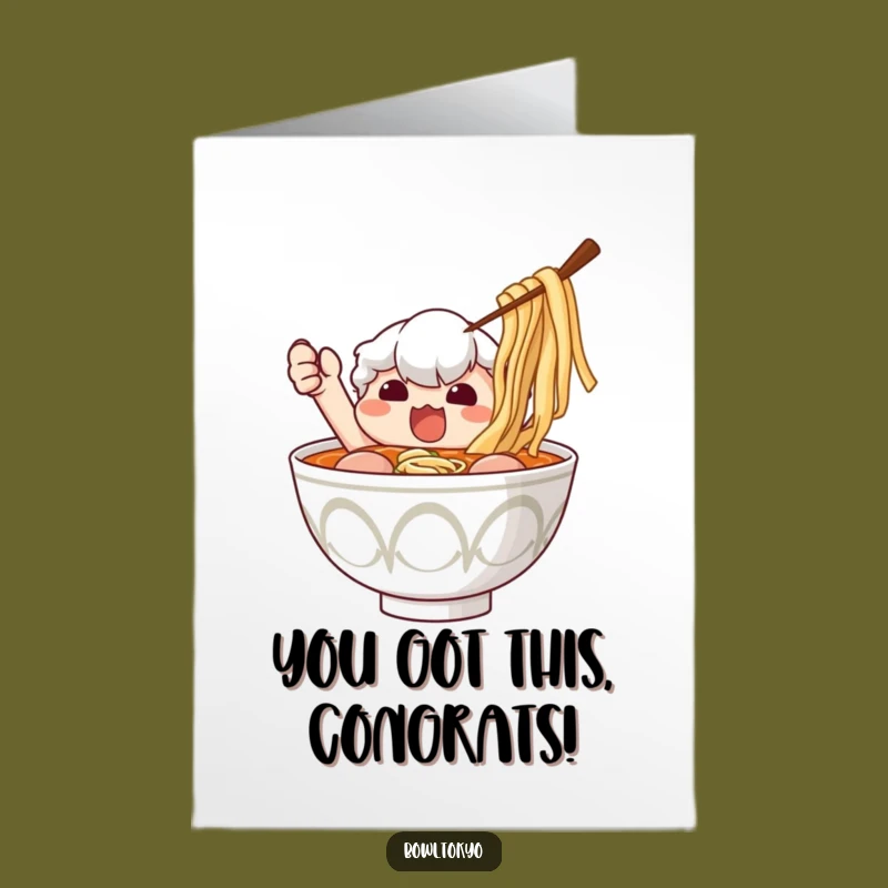 Free Printable Ramen Congratulations Card - Hilarious Nori Achievement Downloadable Gift