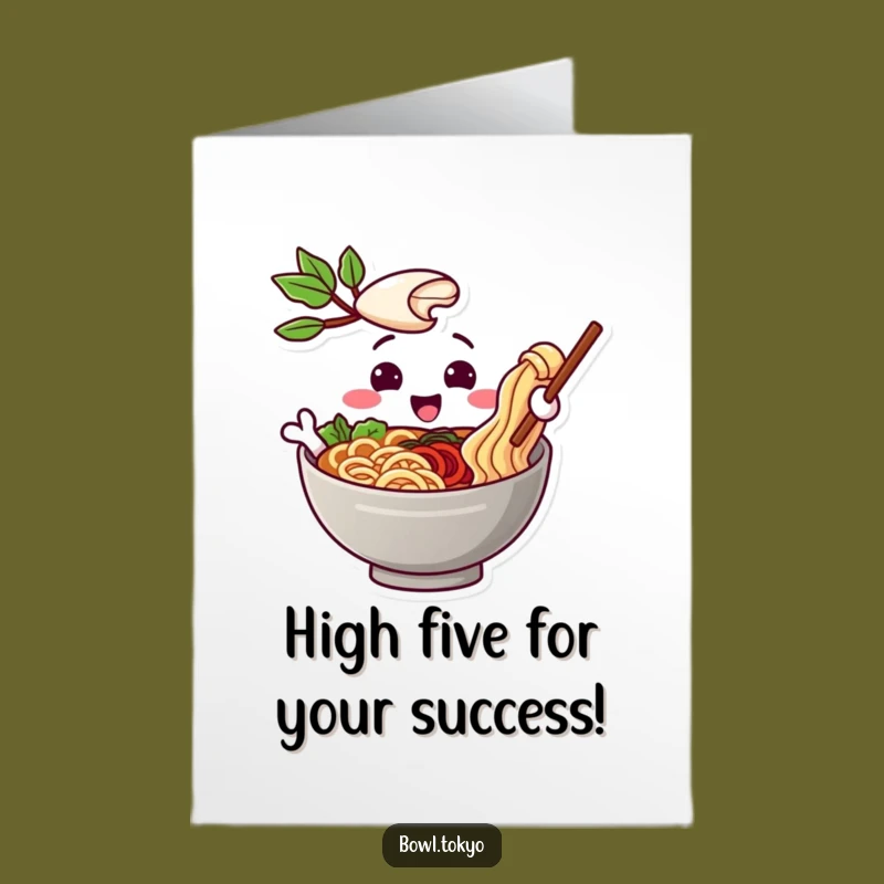 Free Printable Congrats Card: Noodle Share Ramen - Joyful Download!