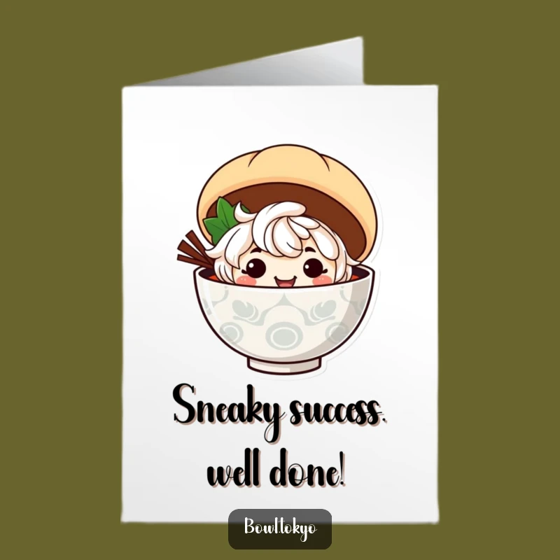 Free Printable Ramen Congrats Card: Secretly Awesome! Humorous Downloadable Greeting