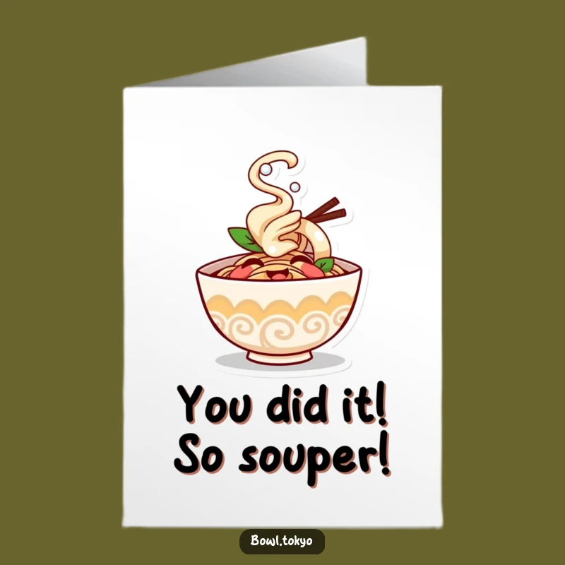 Free Printable Ramen Congratulations Card: Giggles Guaranteed - Downloadable Gift