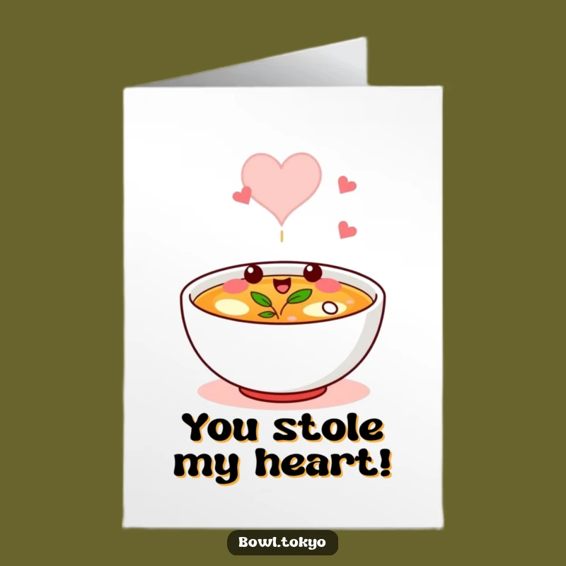 Free Printable Congrats Card: Broth Heart Wink - Humorous Downloadable Gift