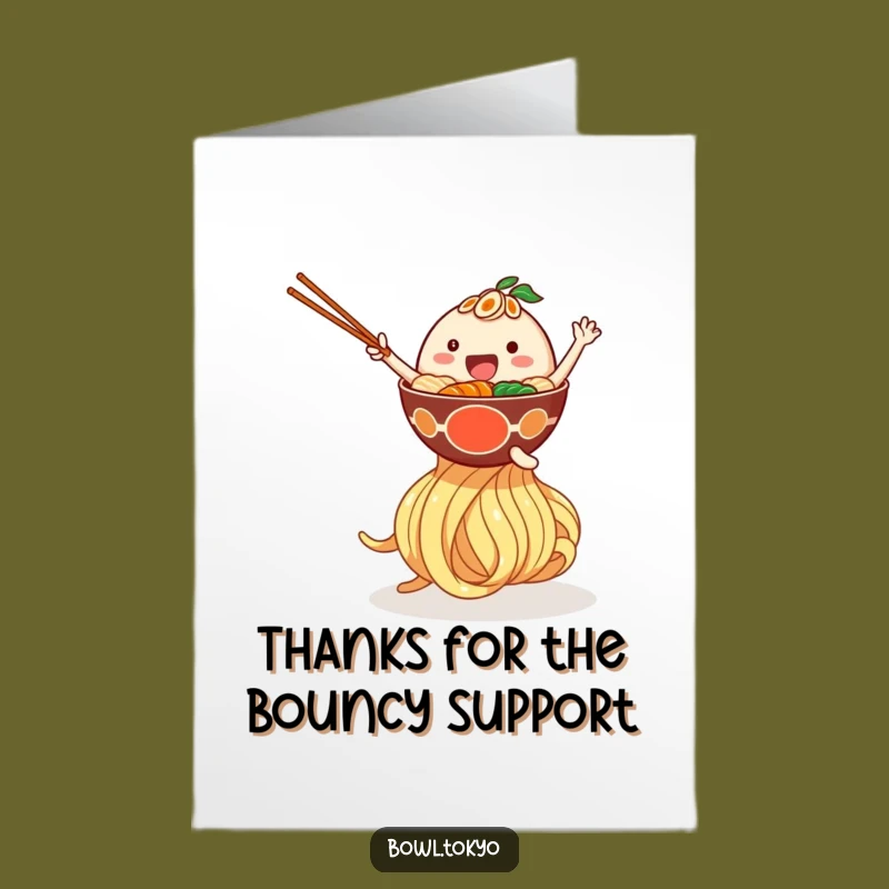 Free Printable Noodle Thanks: Bounce with Gratitude!