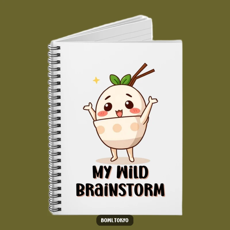 Funny Cute Ramen Bowl Notebook: Jot Down Moves, a Silly Dance Journal