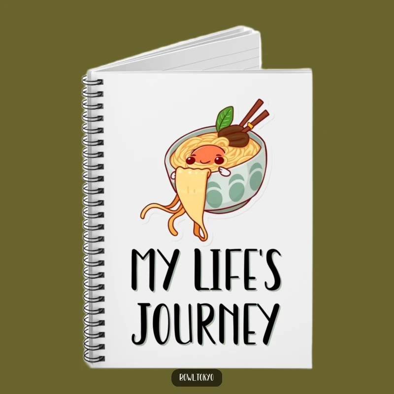 Funny Ramen Slide Notebook: Joyful Noodle Journal, Perfect Funny Gift for Notes