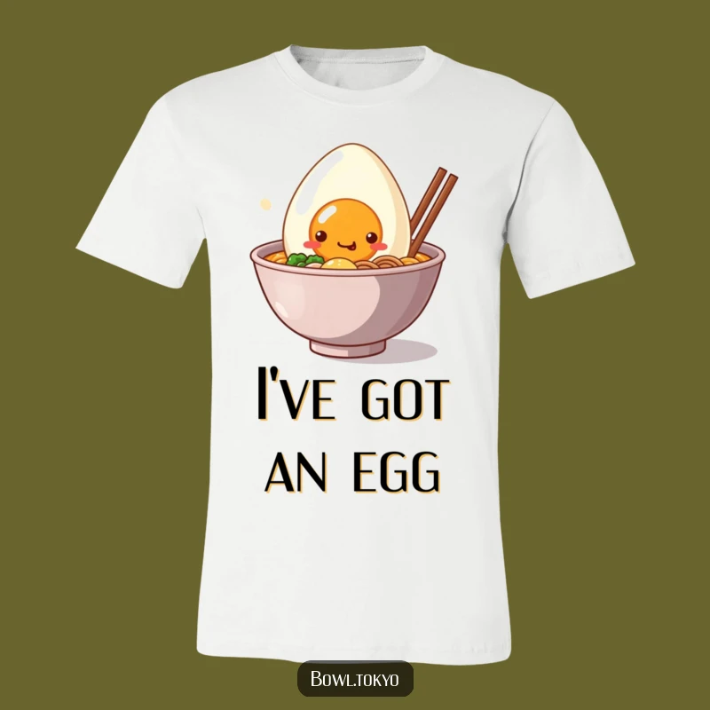 Funny Ramen Shirt - Kawaii Egg Friend Character Tee